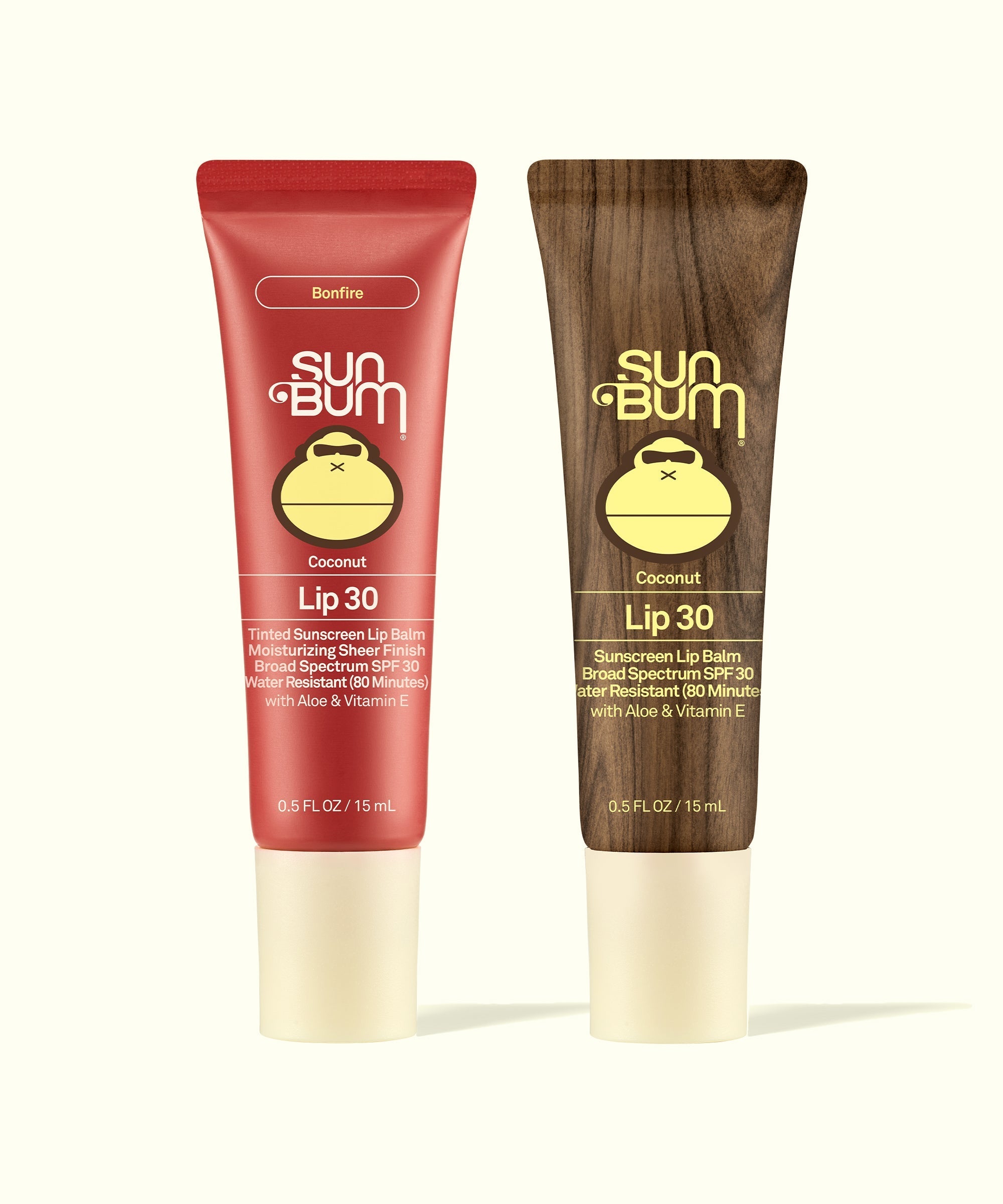 Lip 30 Duo: Clear + Bonfire - Clear + Bonfire, 0.5 FL OZ, 0.5 FL OZ