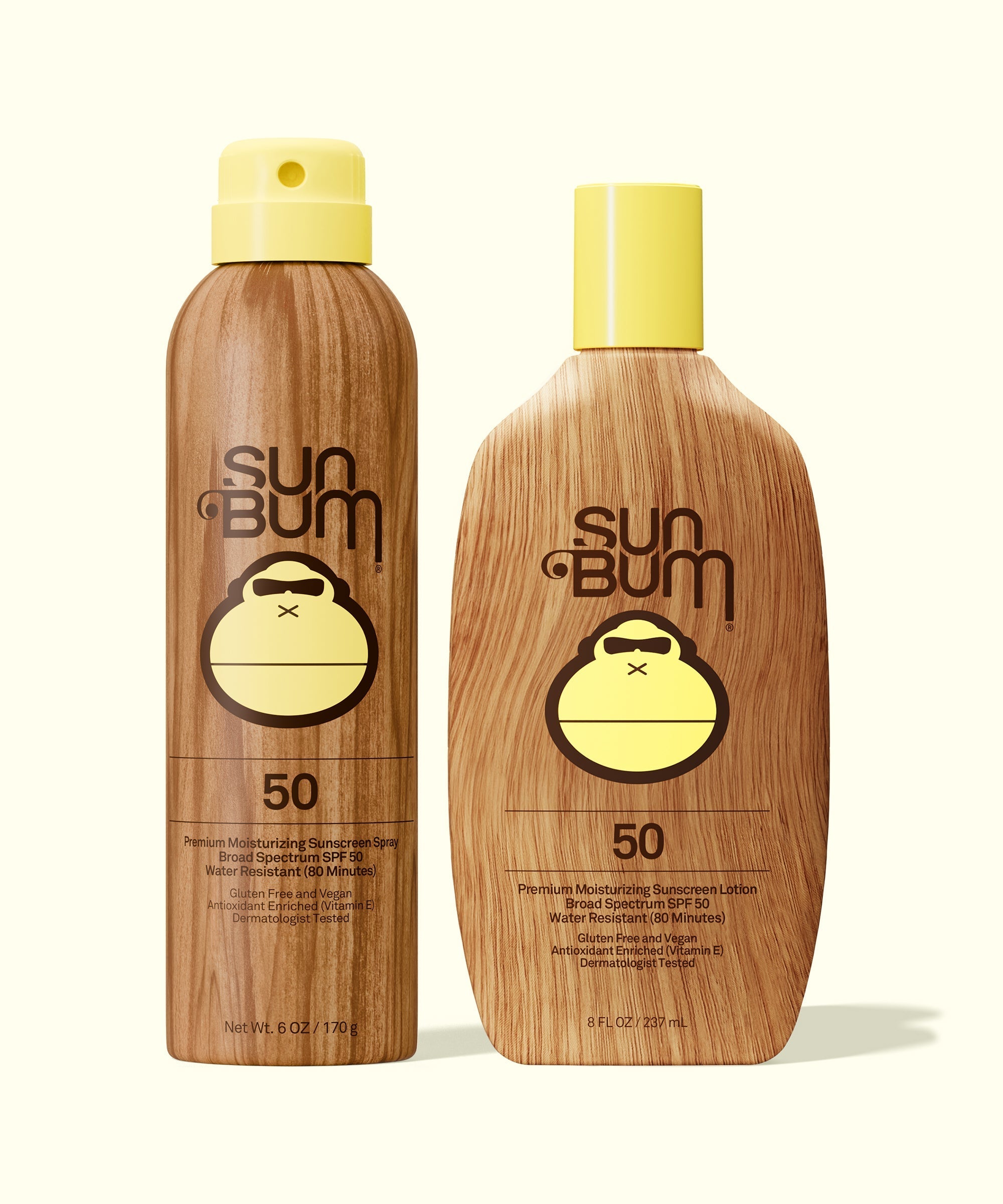 SPF 50 Spray + Lotion Bundle - 8oz Bottle, 6oz Spray