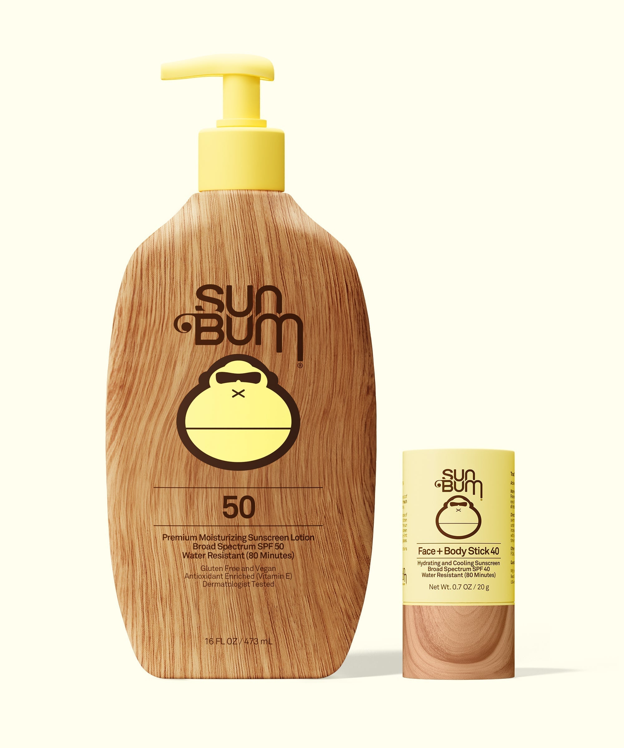 XL SPF 50 Lotion + Face and Body stick 40 Bundle - Original, 16oz Pump