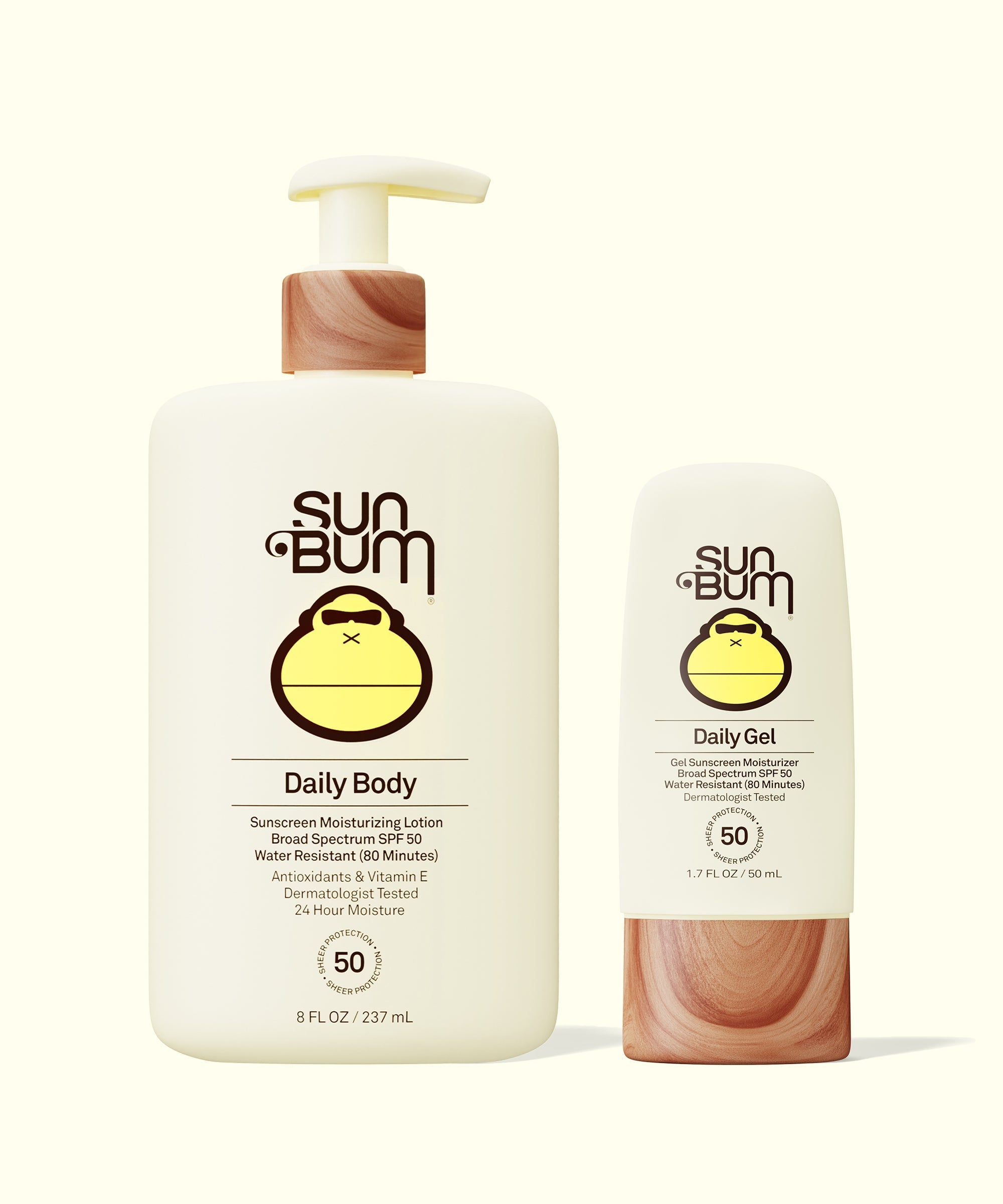 Daily Body + Face Gel Bundle - 1.7FL oz Bottle, 1.7FL oz Bottle